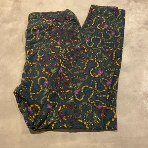 LuLaRoe Tall & Curvy  Dragon Leggings